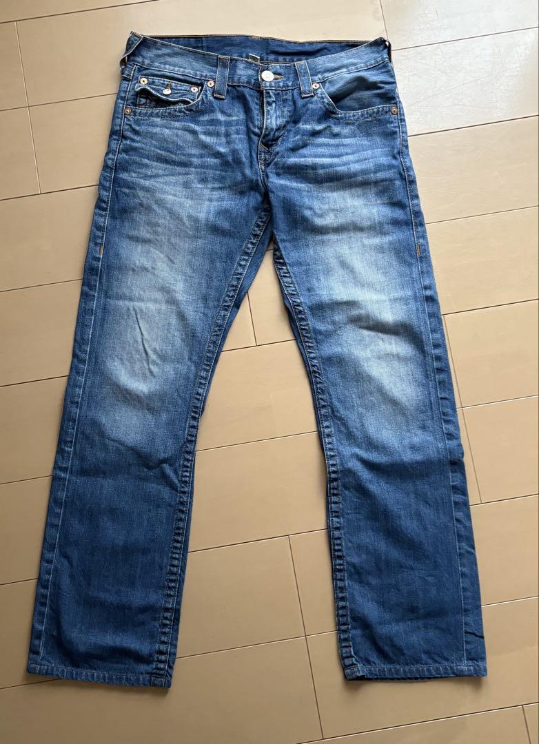 True religion デニムパンツ W32 (青系①)