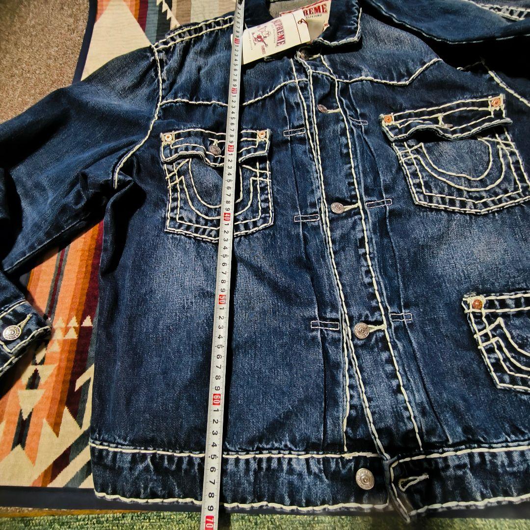 y*a様 新品　True Religion × Supreme 　デニムジャケッ