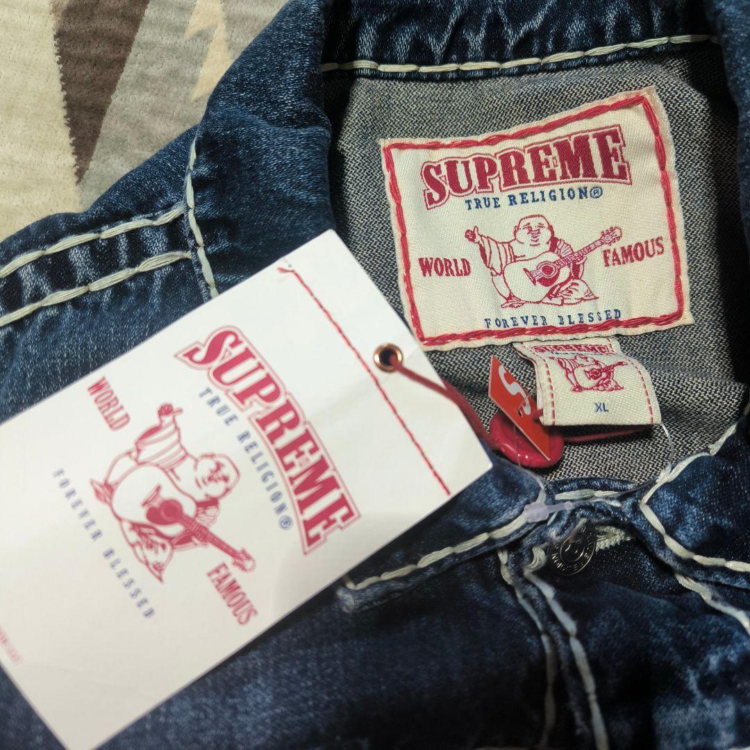 y*a様 新品　True Religion × Supreme 　デニムジャケッ