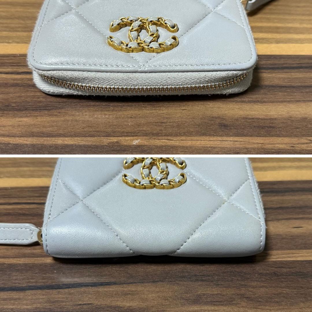 【超特価sale開催】  ⭐️極美品 31番台⭐️CHANEL 19 コインケース ミニ財布 小物