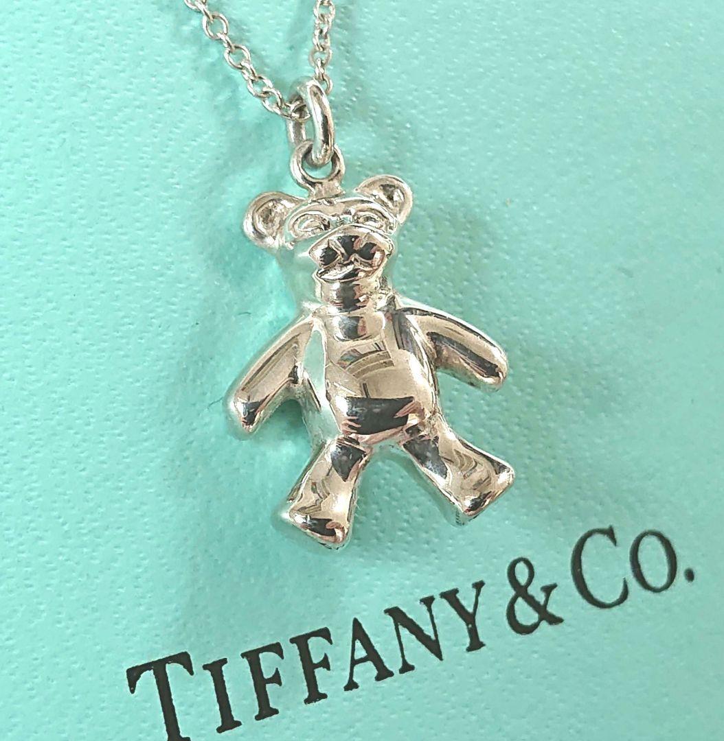 極美品！ティファニー テディベア ネックレス  No.935アクセサリー