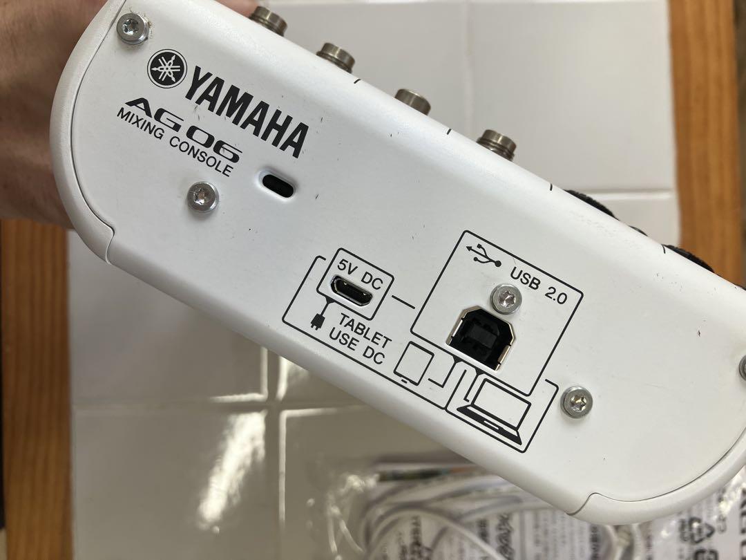 YAMAHA AG06 ミキシングコンソール