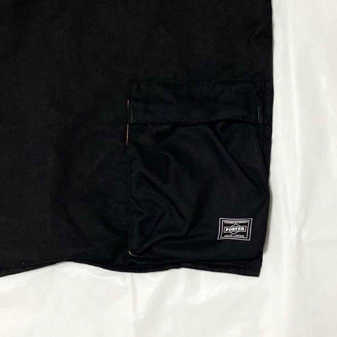 【美品】 PORTER ポーター バガー エコバッグ ブラック