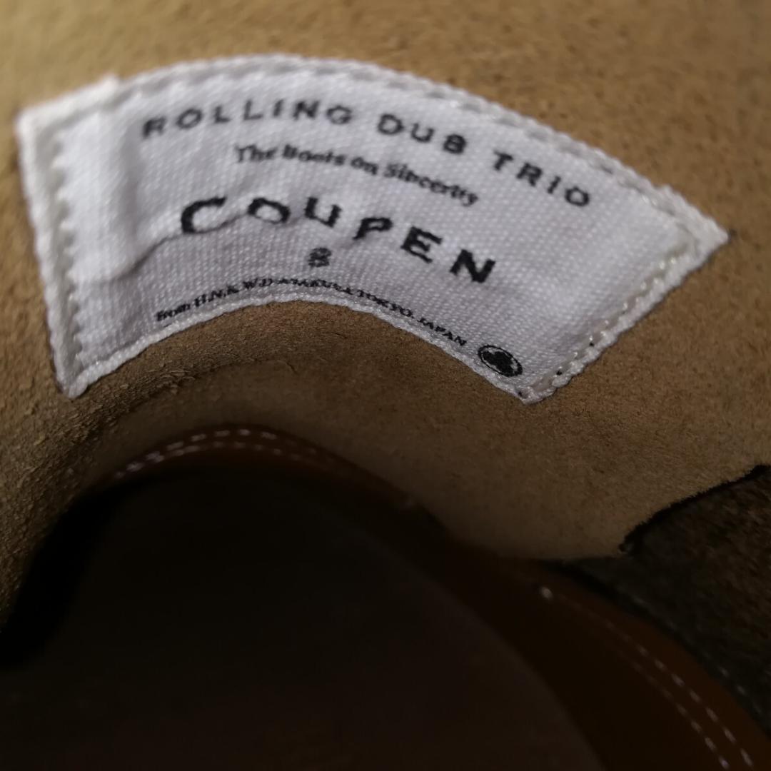 c1002 【新品同様・試着程度】 ローリングダブトリオ COUPEN 8 紺