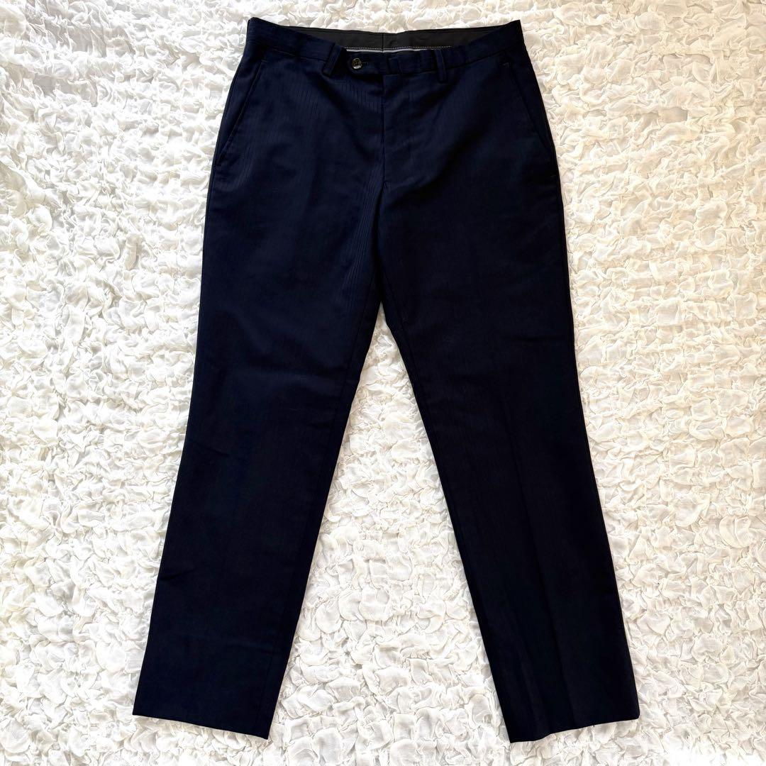 【3ピース】Perfect Suit FActoryセットアップスーツ ネイビー