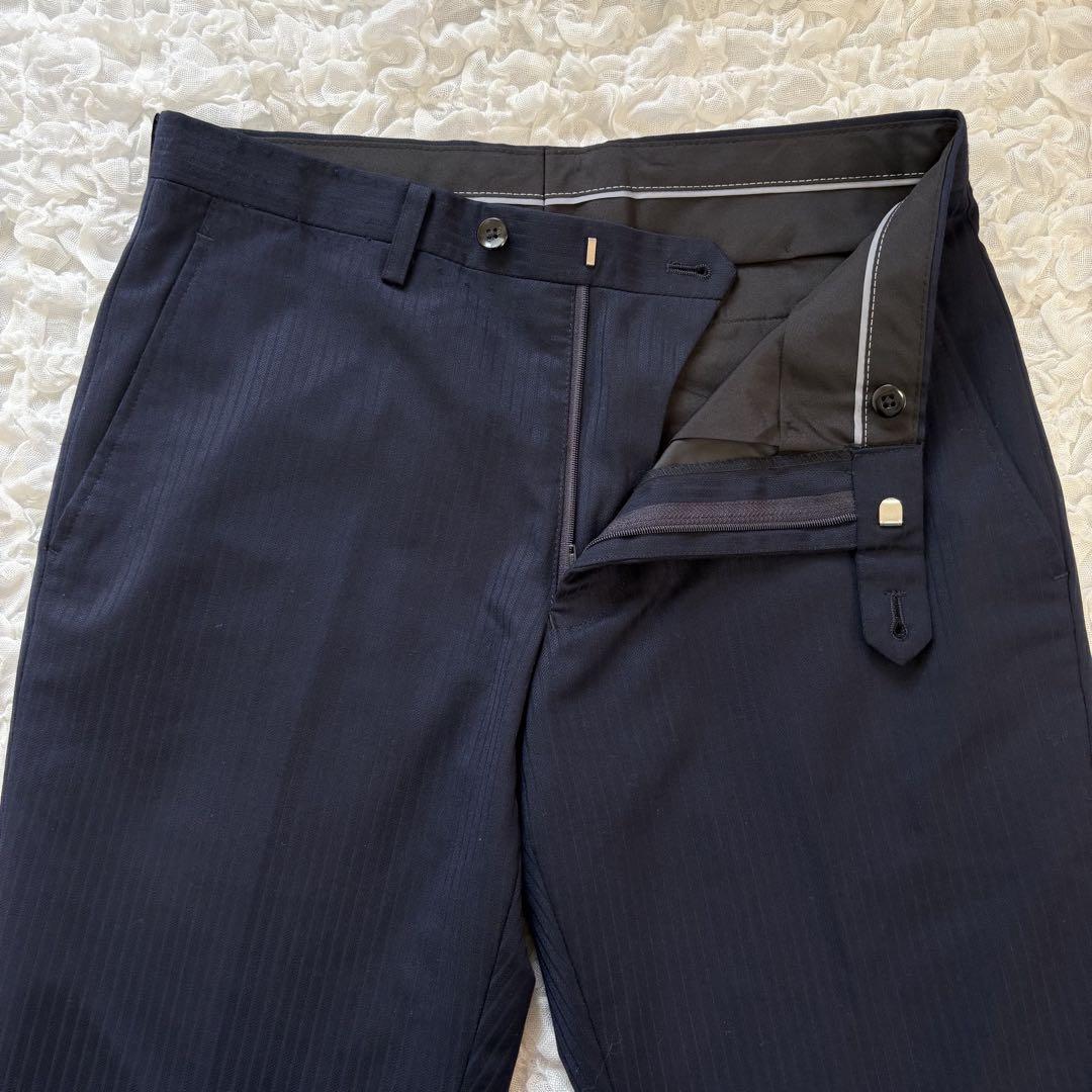 【3ピース】Perfect Suit FActoryセットアップスーツ ネイビー