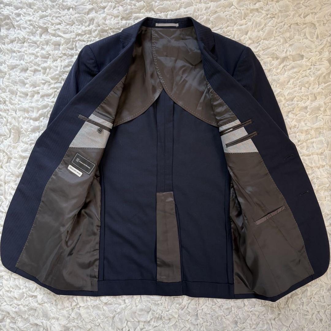 【3ピース】Perfect Suit FActoryセットアップスーツ ネイビー