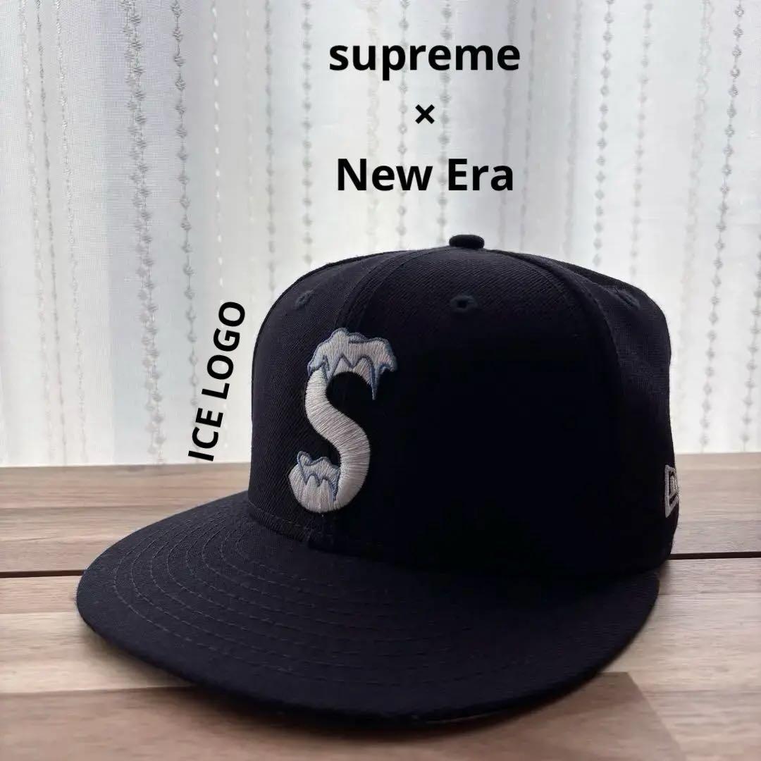 【Supreme】S Logo New Era Ice Navy アイスロゴ