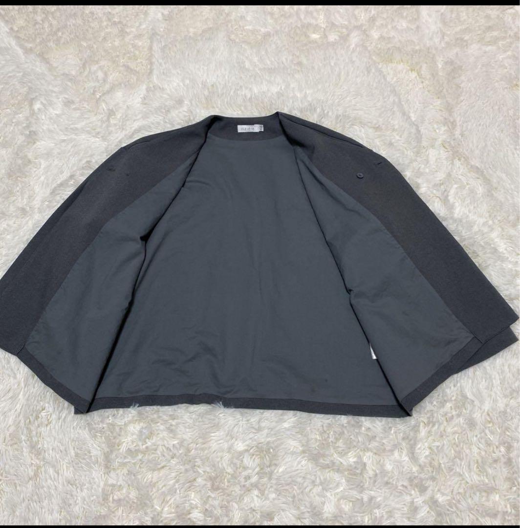 【極美品】riziereリジェール スーツ150 グレー　早い者勝ち！