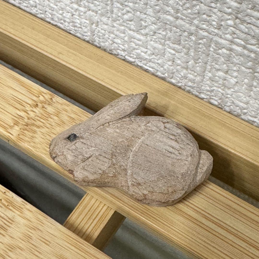 KIYATA 木製 うさぎ ブローチ KIYATA 木製 うさぎ ブローチ - メルカリ