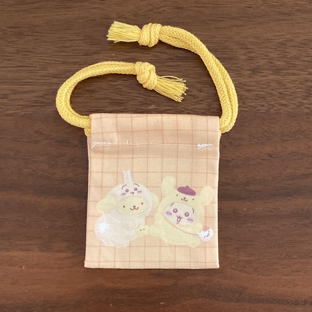 ちいかわ サンリオ ノベルティ ランダムミニ巾着 うさぎ