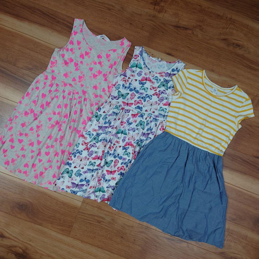 まとめ売り*キッズ*女の子*夏服*140cm*ワンピ*小学生*子供服*カジュアル