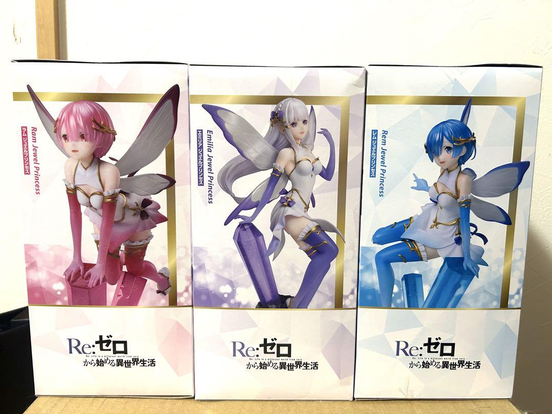 最安値！】ラウンドワン限定 リゼロ フィギュア レム ラム