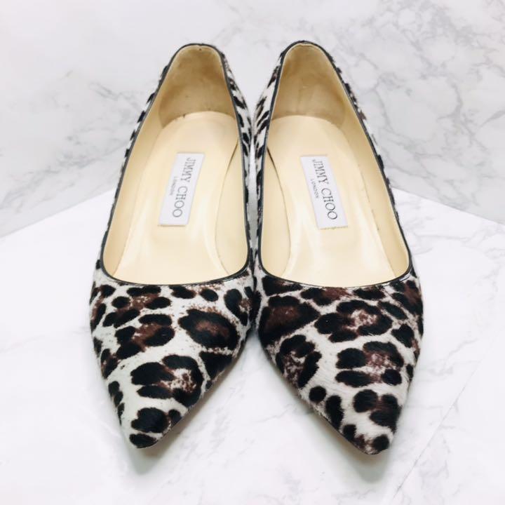 サイズによ⋑ 最高級 36 ハラコ アーモンドトゥ FPWxy-m41406862550 JIMMY CHOO パンプス までの