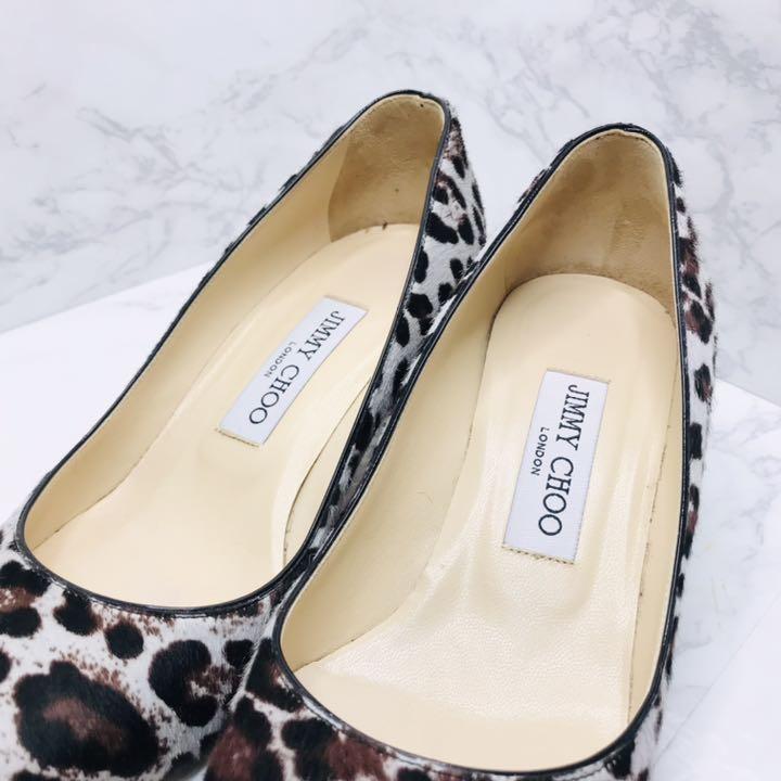 サイズによ⋑ 最高級 36 ハラコ アーモンドトゥ FPWxy-m41406862550 JIMMY CHOO パンプス までの