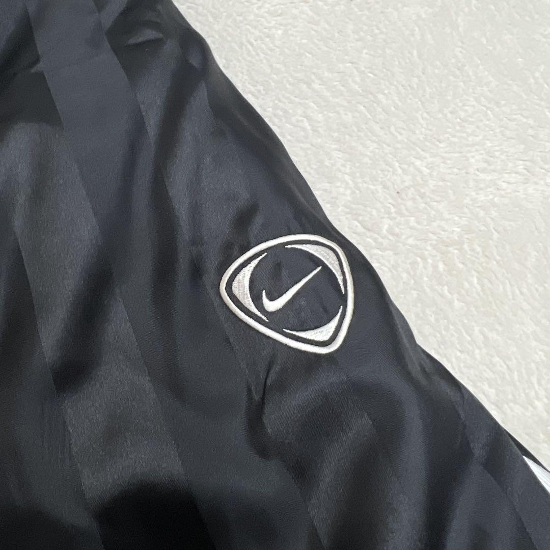 NIKE ナイキ ベンチコート 中綿 ロング 裏ボア ブラック Lサイズ