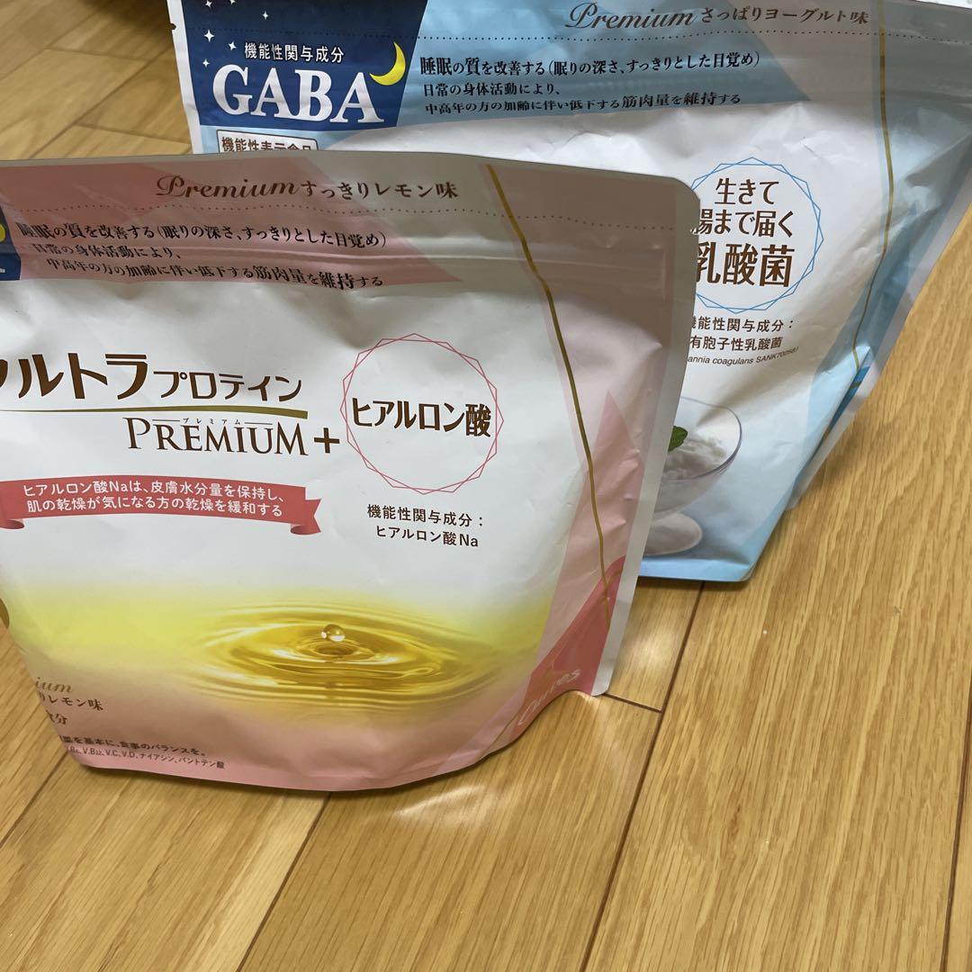 カーブスプロテイン　レモン味　さっぱりヨーグルト味 カーブスプロテイン 乳酸菌ヨーグルト味 ヒアルロン酸レモン味