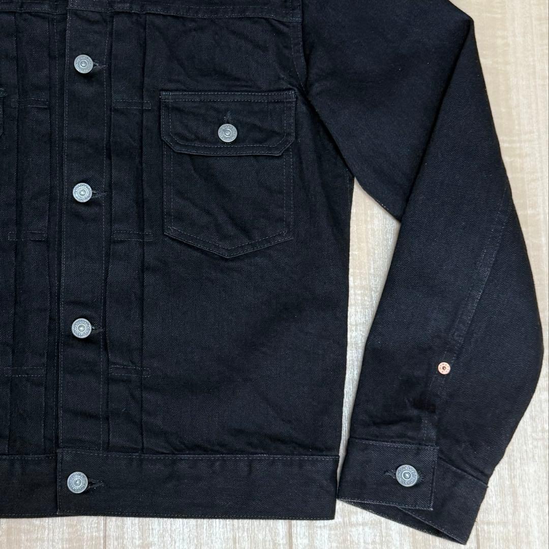 フラットヘッド ブラック 50’sジャケット セカンドタイプ Mサイズ フラットヘッド ブラック 50’sジャケット セカンドタイプ Mサイズ