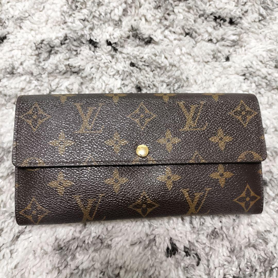 ルイヴィトン　LOUIS VUITTON 長財布　レディース　モノグラム