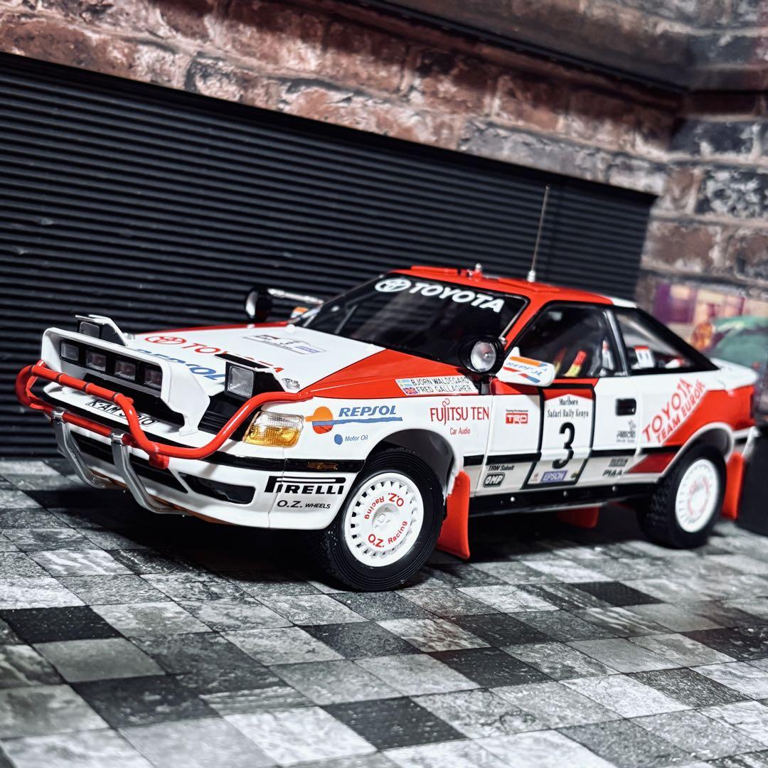 ワンオフカスタム 1/18 京商 トヨタ セリカ GT-FOUR ST165