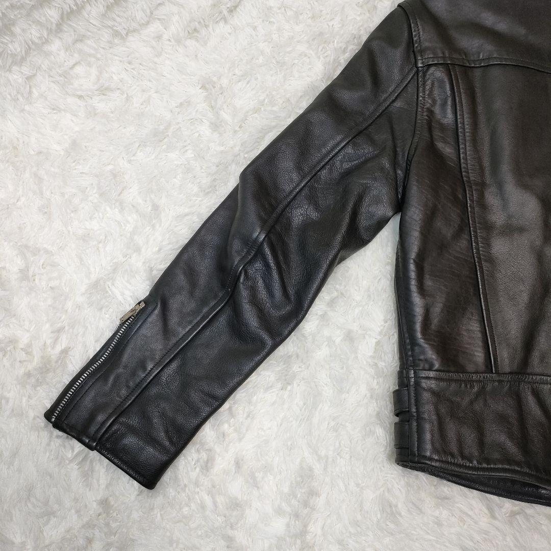 ジョンソンズ メックステックス MEXTEX レザー ダブルライダース 44 L 画像7