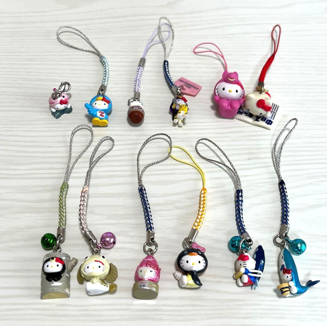 ご当地キティ ストラップ まとめ売り 12個セット