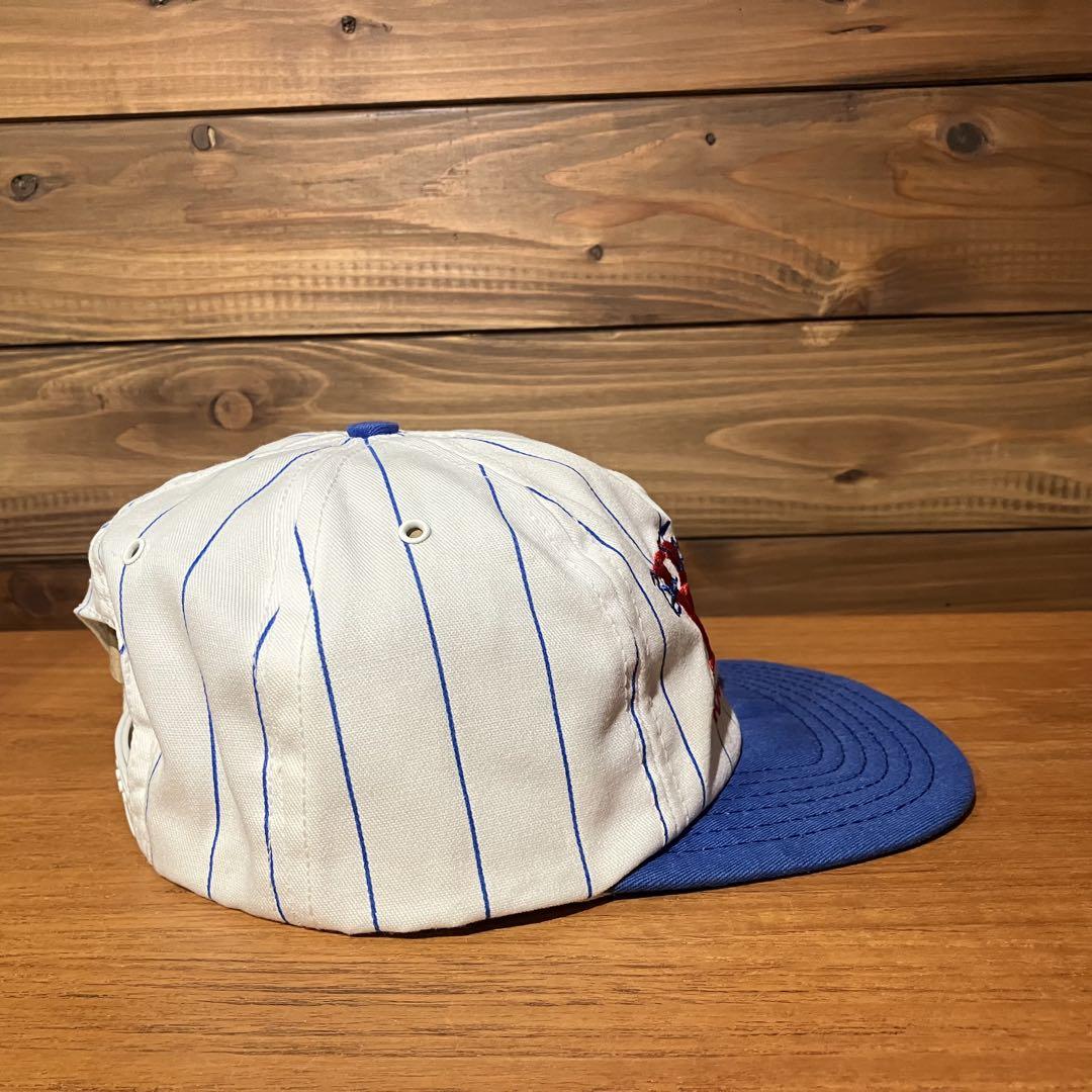 USA製 バドワイザー　トラッカーキャップ　ストライプ　帽子　ハット　90's