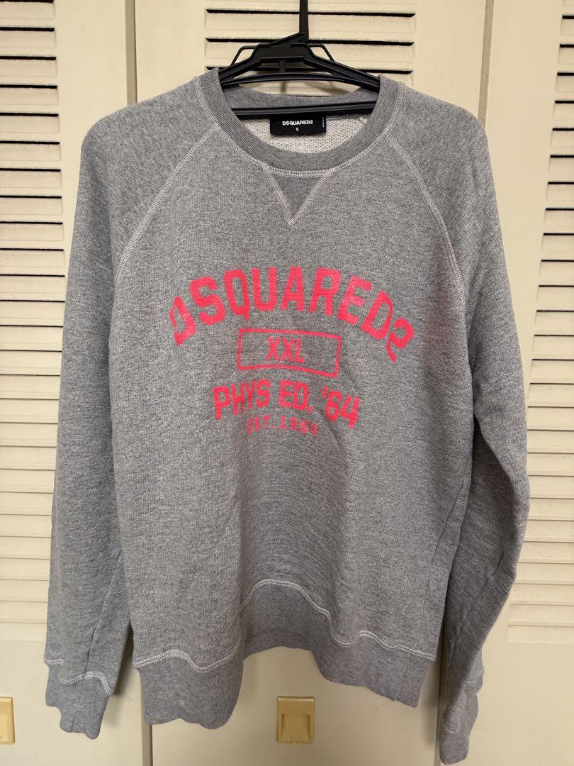 DSQUARED2　ディースクエアード　スウェット　メンズS　グレー