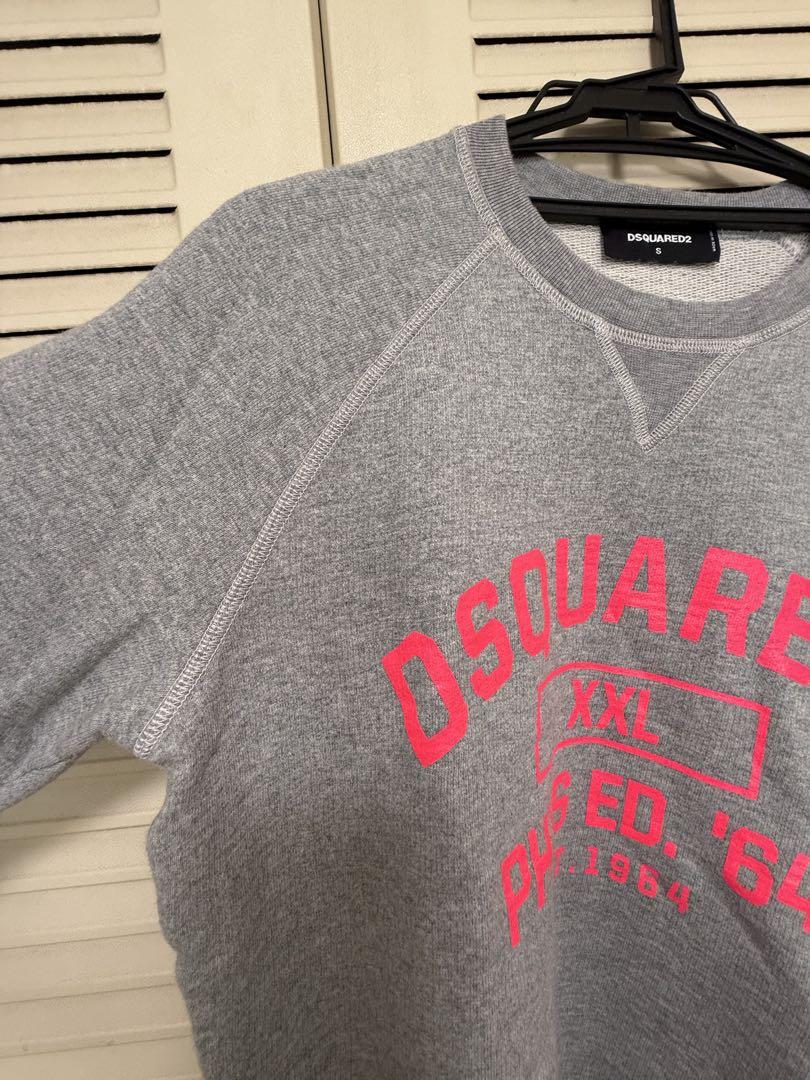 DSQUARED2　ディースクエアード　スウェット　メンズS　グレー