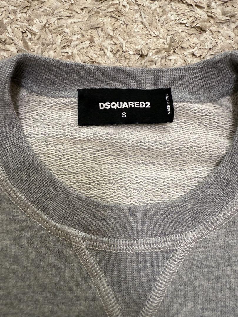 DSQUARED2　ディースクエアード　スウェット　メンズS　グレー