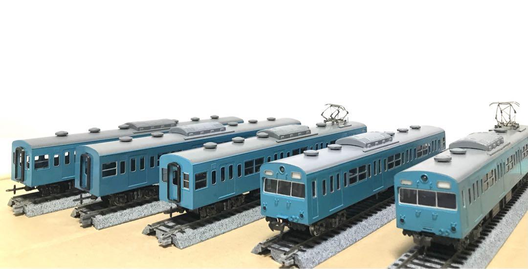 HOゲージ　103系　京浜東北　5両セット　M車2両