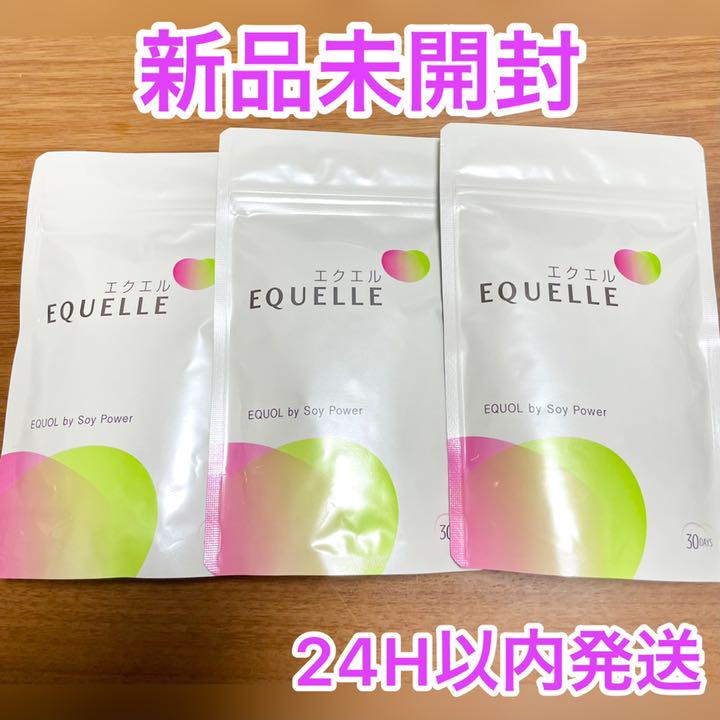 エクエル 大塚製薬 EQUELLE サプリメント 120粒 3袋 新品未開封