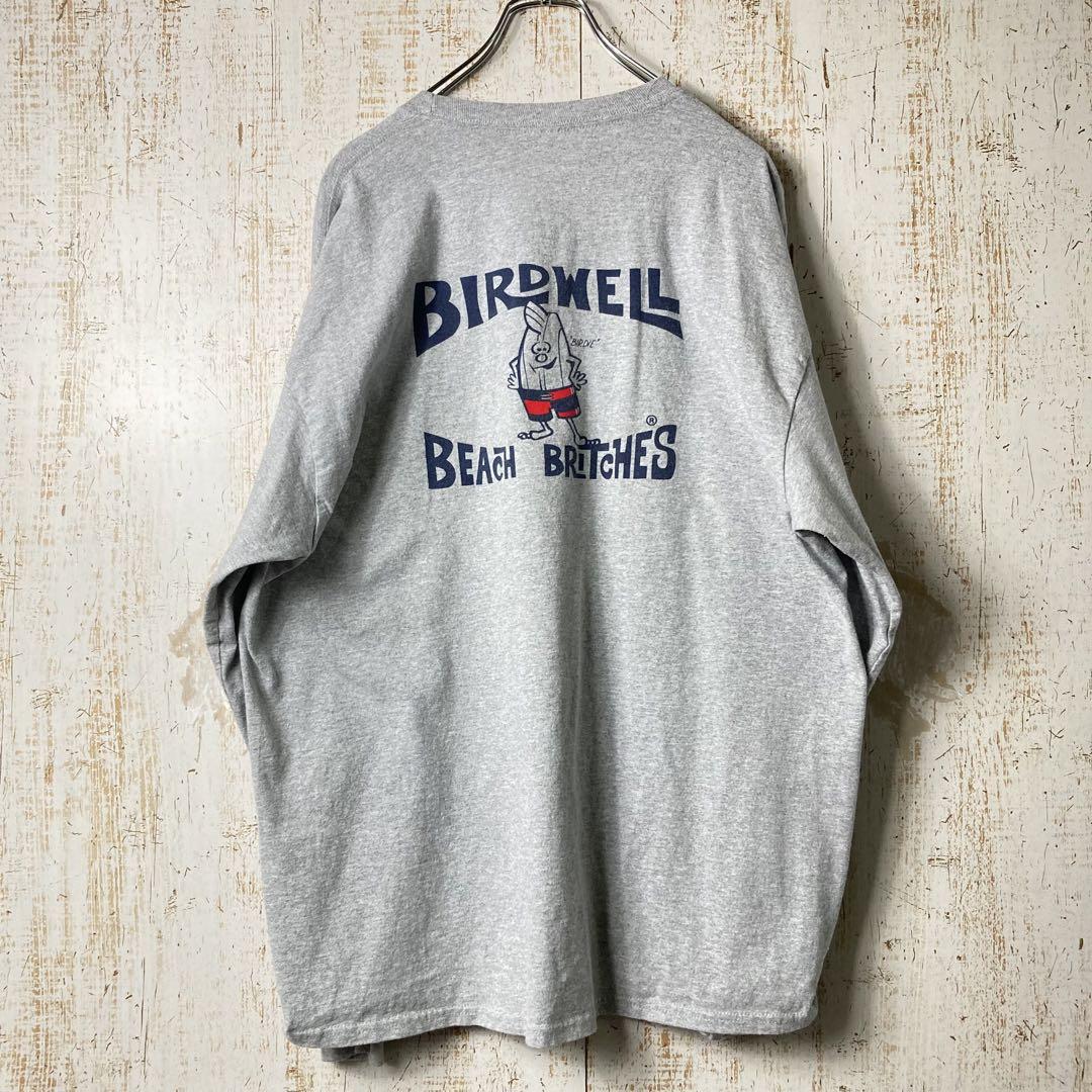 新作商品 BIRDWELL ロンT Tシャツカリフォルニア購入新品サーフィン トップス