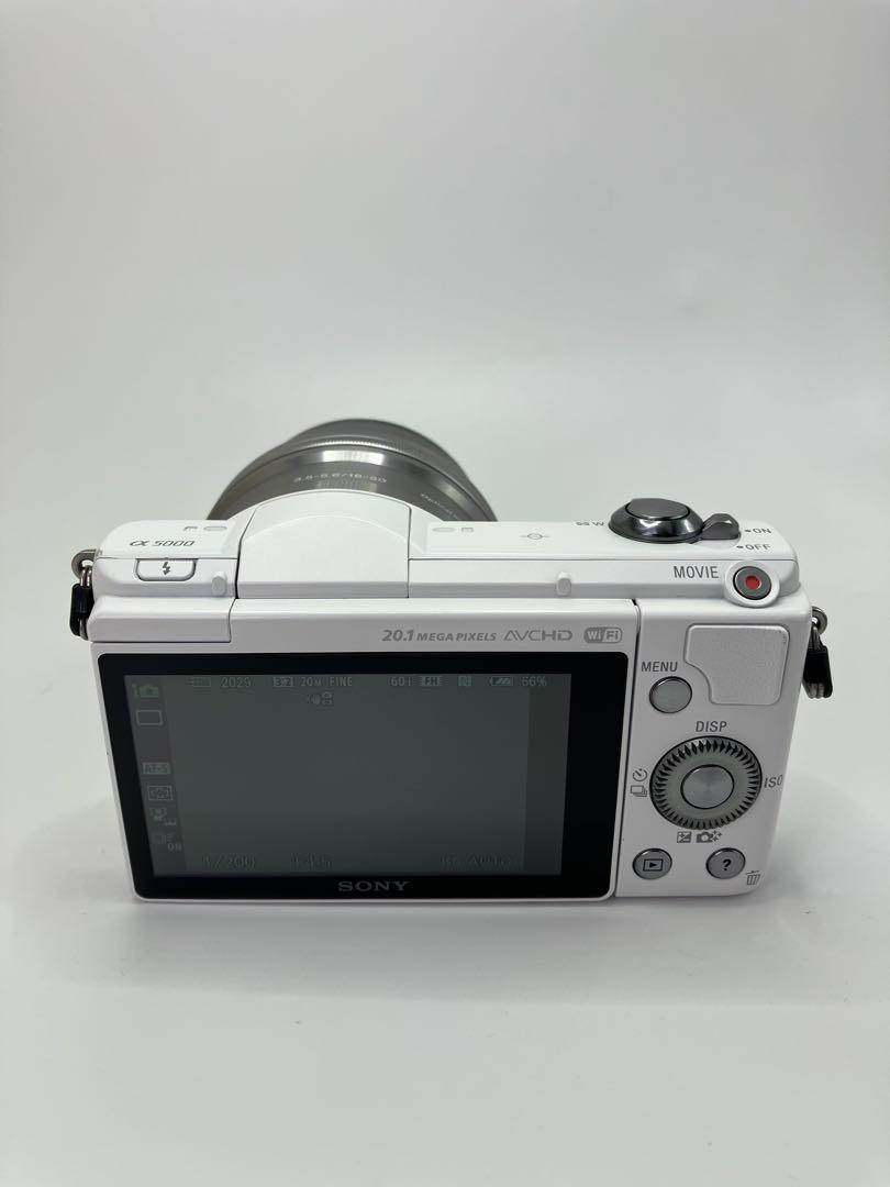 ラッキーサニー専用 【返品保証・動作良好】SONY α5000 レンズキット