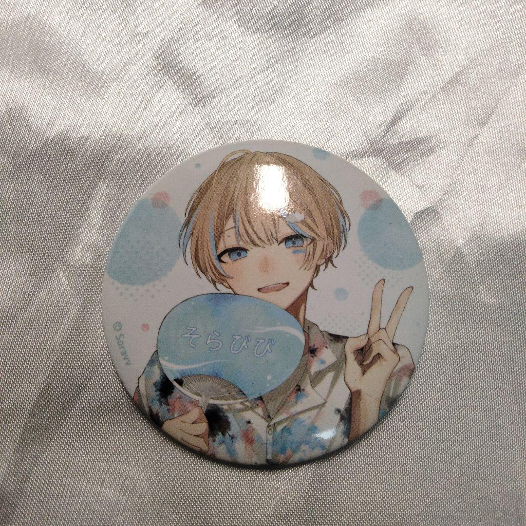 未使用】そらびび 缶バッジ - メルカリ