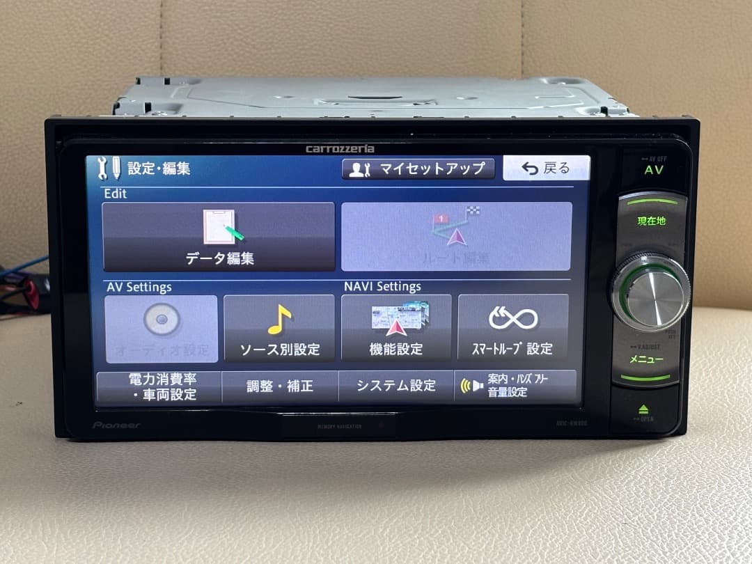 AVIC-RW800-D 地図データ