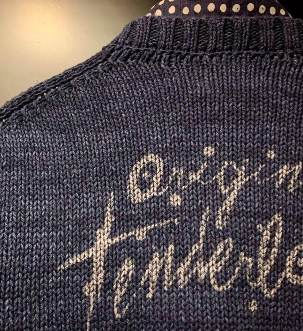 TENDERLOIN V NECK COTTON KNIT テンダーロインM TENDERLOIN