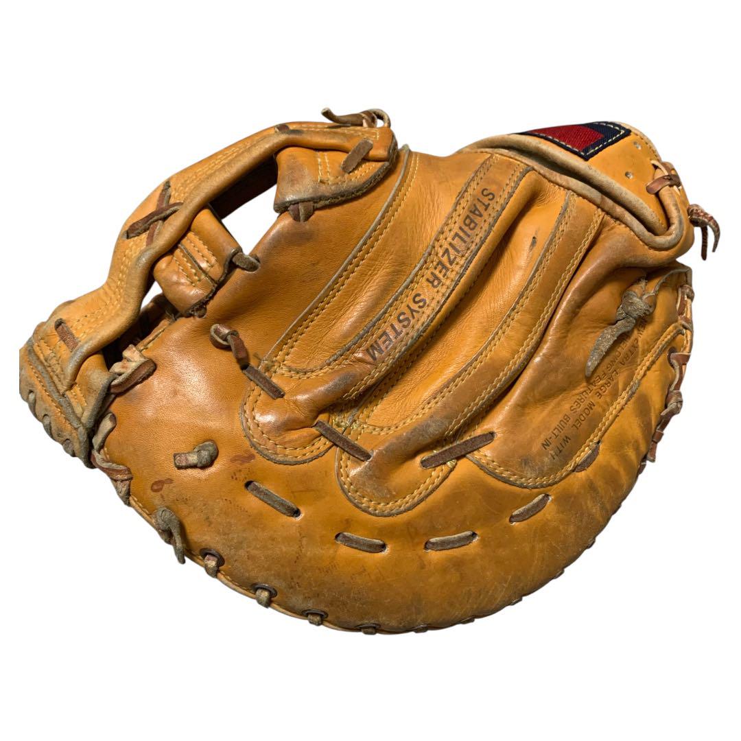 ヴィンテージグラブ ミズノ MIZUNO 赤カップ 硬式用 右投 外野