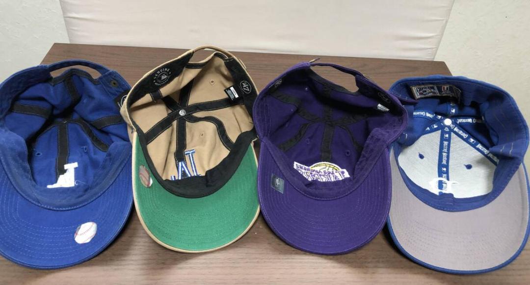 47Brand Dodgers,Lakers Cap 4個セットまとめ売りフリー