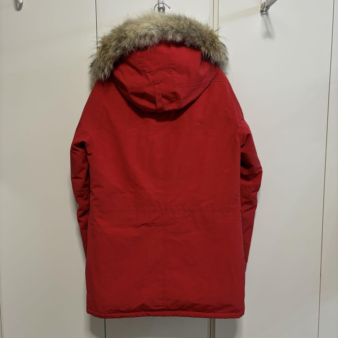 【美品】カナダグース ダウンジャケット 赤 Mサイズ