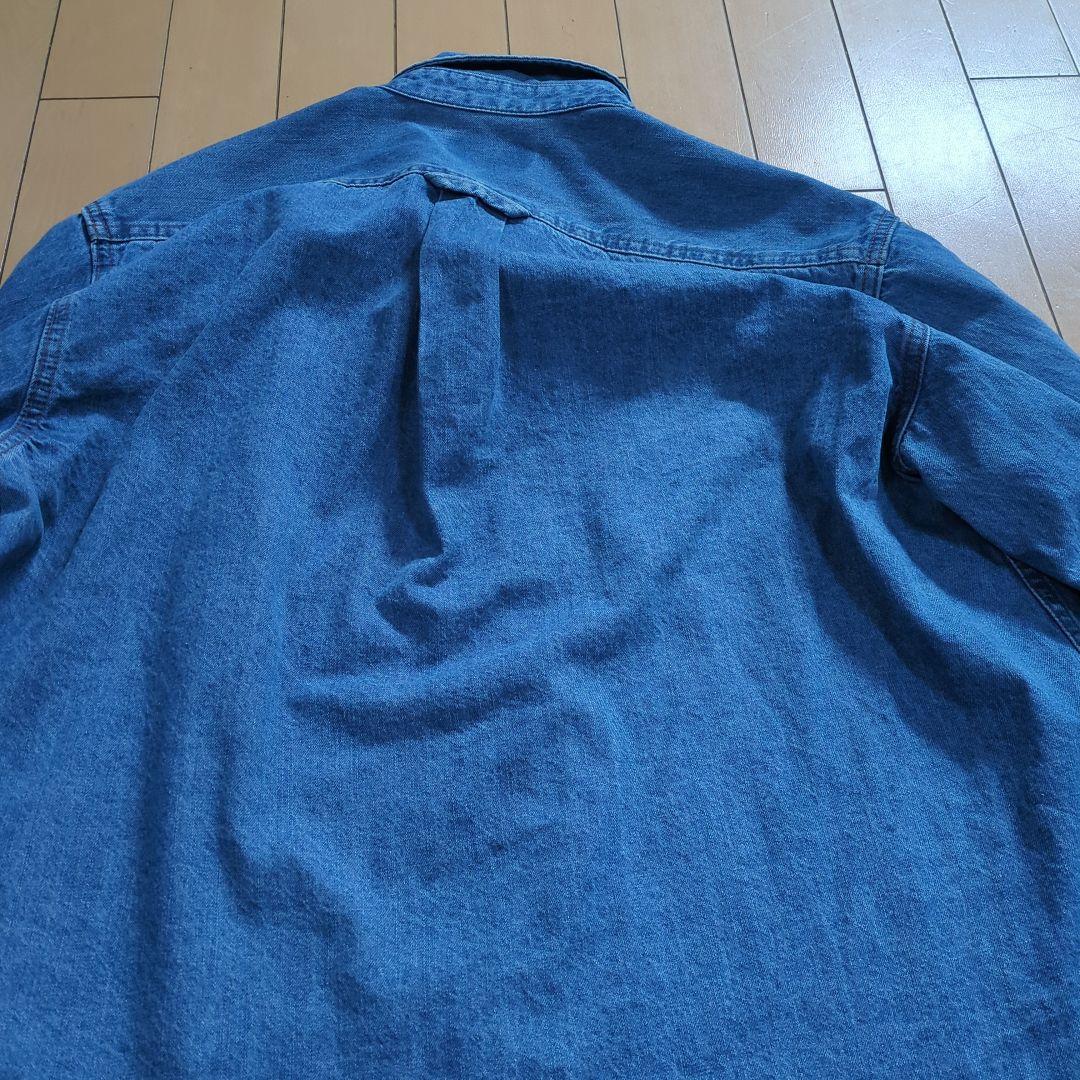 半額 50％OFFの通販 JOURNAL STANDARD デニムブルー長袖シャツ relume トップス