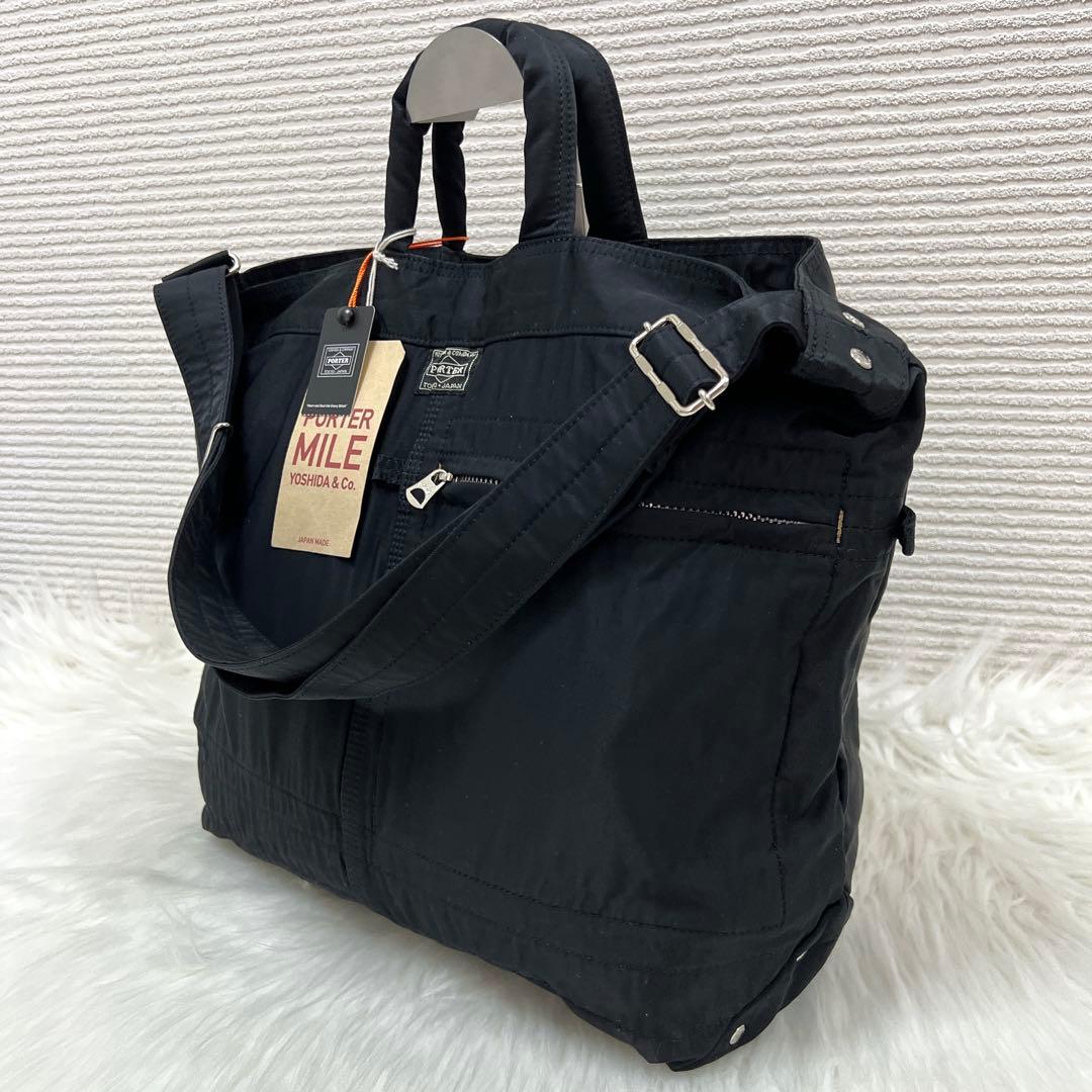 未使用品✨【ポーターマイル/PORTER MILE】2WAY トートバッグ(S) 未使用品✨【ポーターマイル/PORTER MILE】2WAY トートバッグ(S)