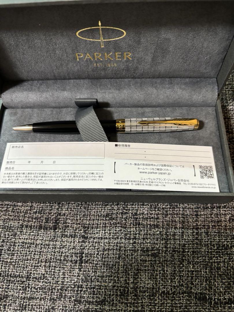Parker ボールペン ソネット プレミアム メタル&ブラックGT