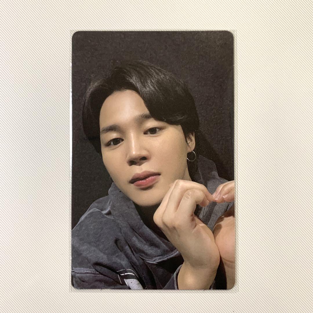 BTS JIMIN FACE Japan FC Limited hologram Photo Card PC set