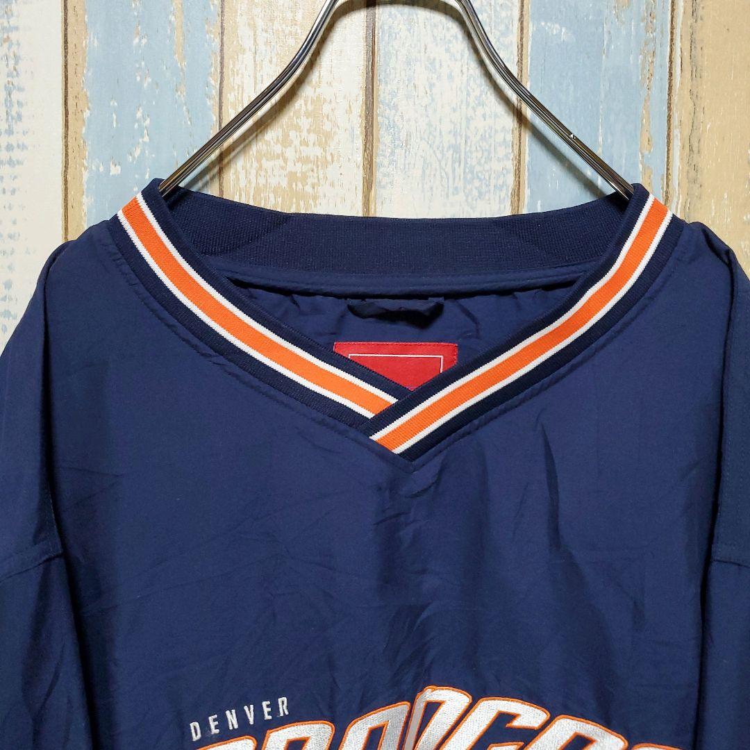 リーボック】【NFLブロンコス】プルオーバーナイロンジャケット チーム