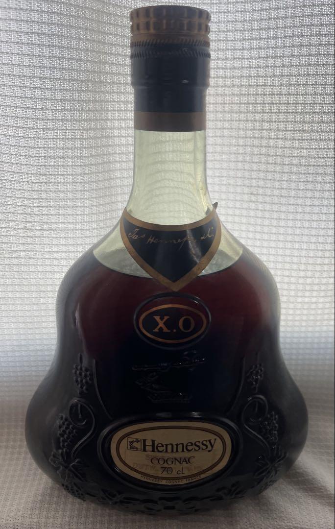 未開栓 古酒 ヘネシー X.O ブランデー 70cL金キャップ 中国