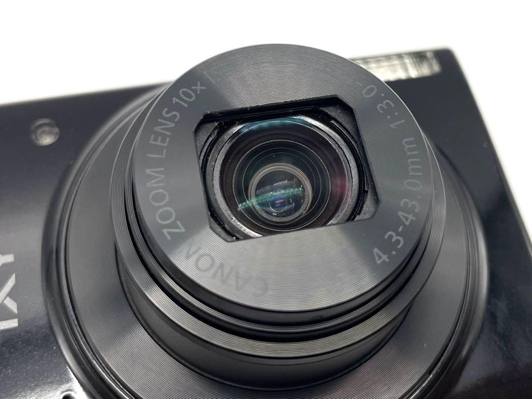 【美品】キャノン Canon IXY210 ブラックカラー 画像7