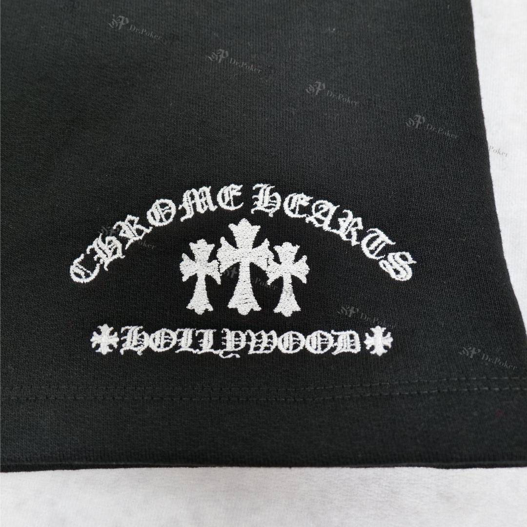 新品 Chrome Hearts ワイノットトリプルクロス ハーフパンツ S