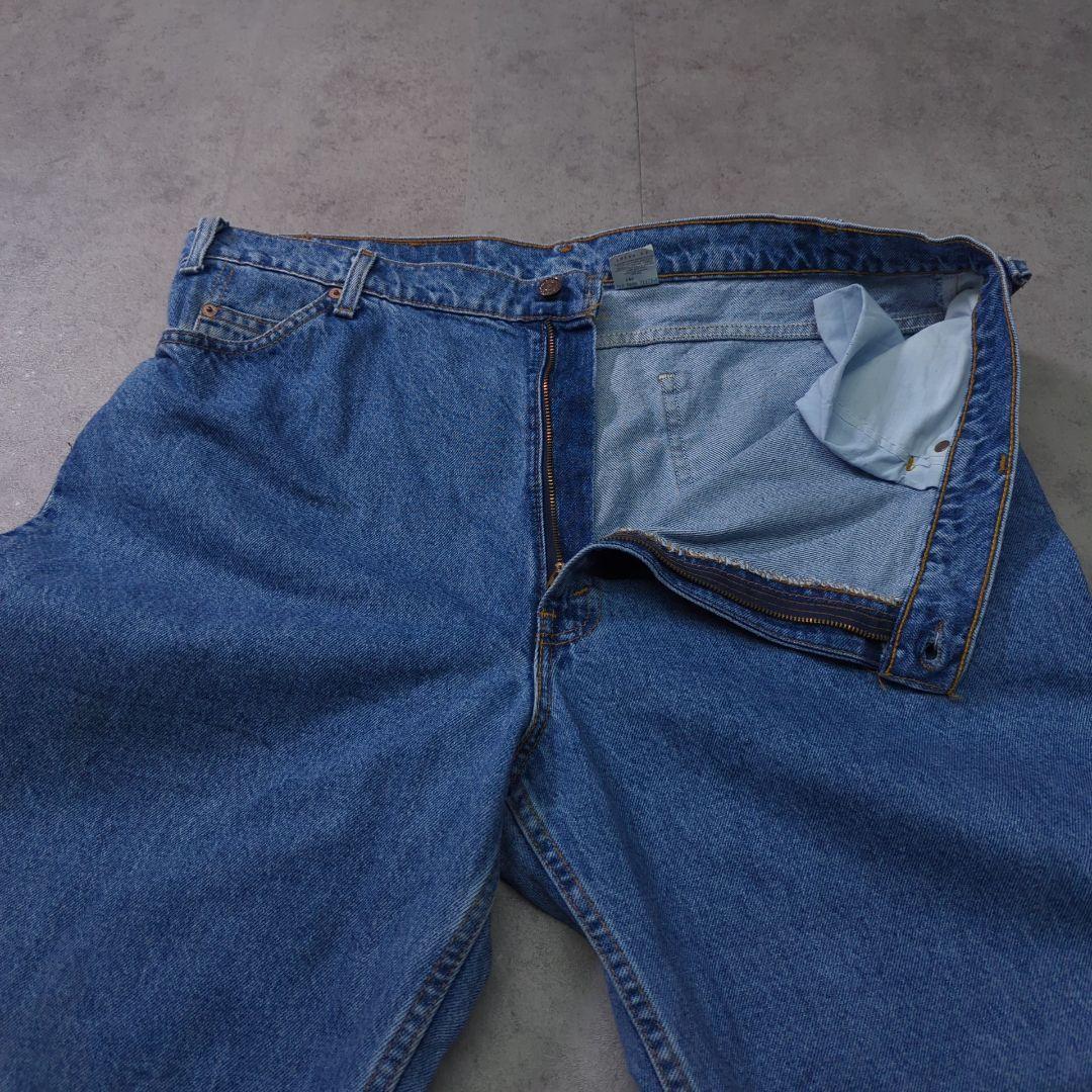 90s USA製 Levi's550 W42 L32 デニムパンツ オレンジタブ