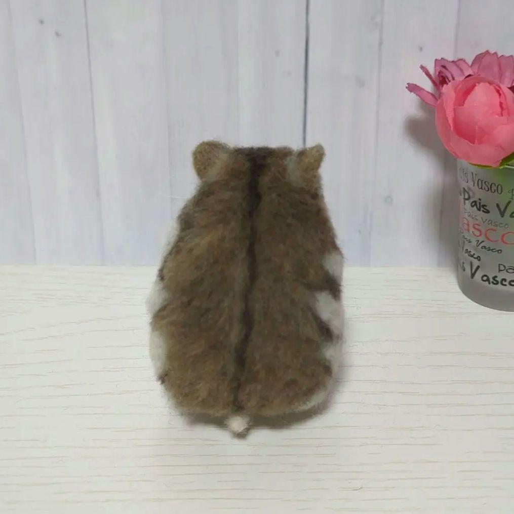 ちゃーこ ハムスター 羊毛フェルト